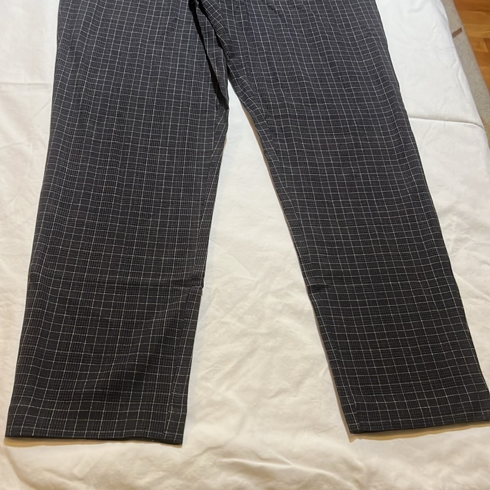 NWT up! Classic Black and White Plaid Stretch Pant - Picture 3 of 6